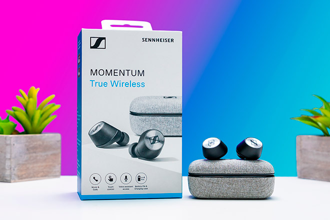 Sennheiser MOMENTUM True Wireless качественный звук и хорошая шумоизоляция