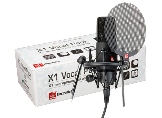 sE Electronics X1 – недорогой студийный конденсаторный микрофон