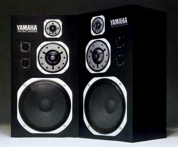Легендарные акустические системы: флагман 70-х — 80-х— YAMAHA NS-1000M, фанера и бериллий за 290 000 иен